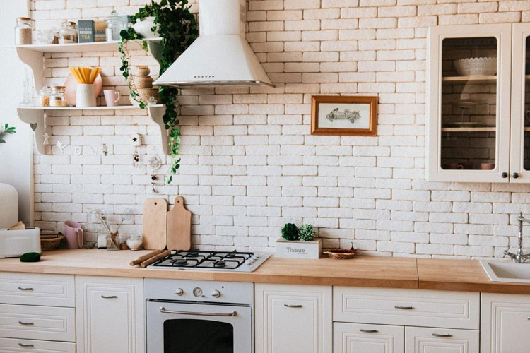 white kitchen