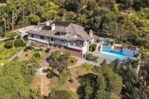 Arial View of House