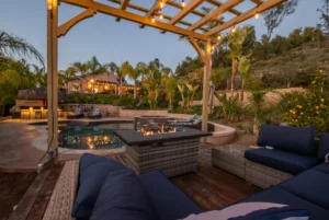 Outside Pool area