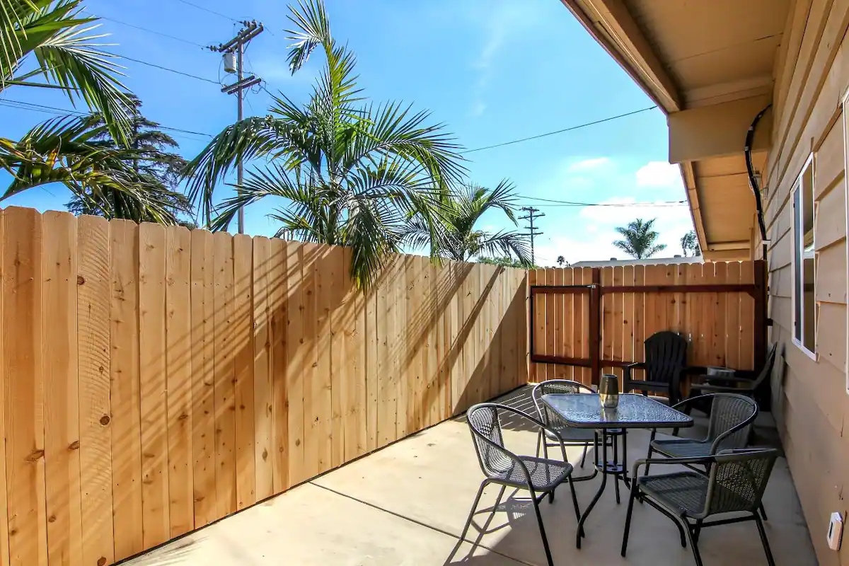 Back Outside Table