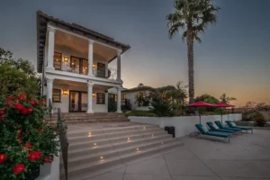 Outside house